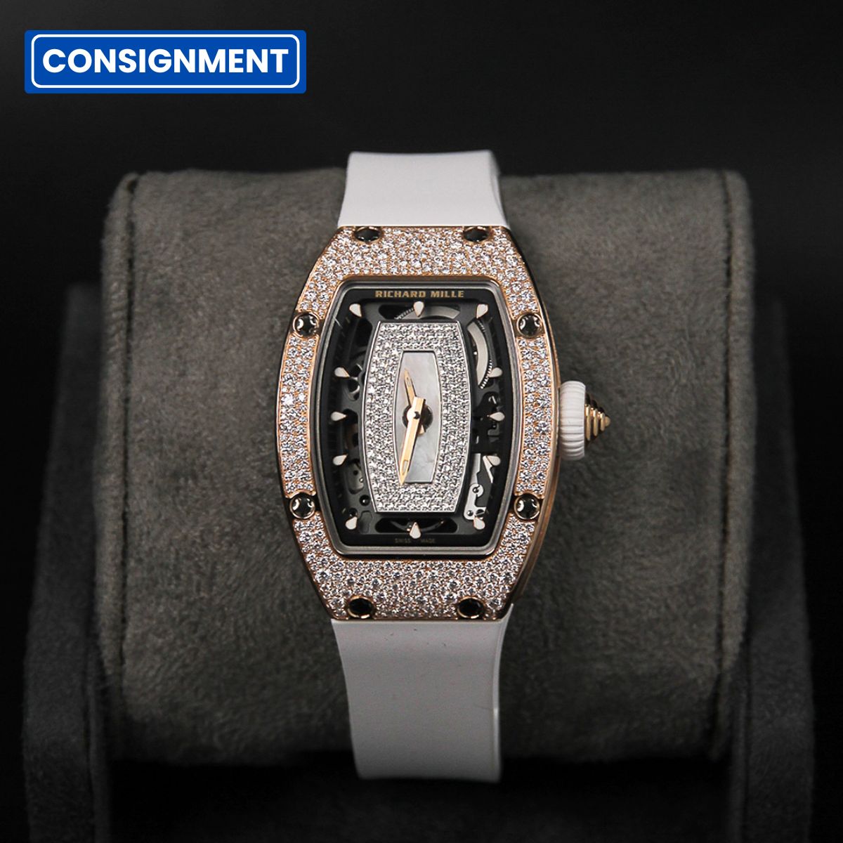 Richard Mille  07-01 RG Snow Diamond MOP Dial
