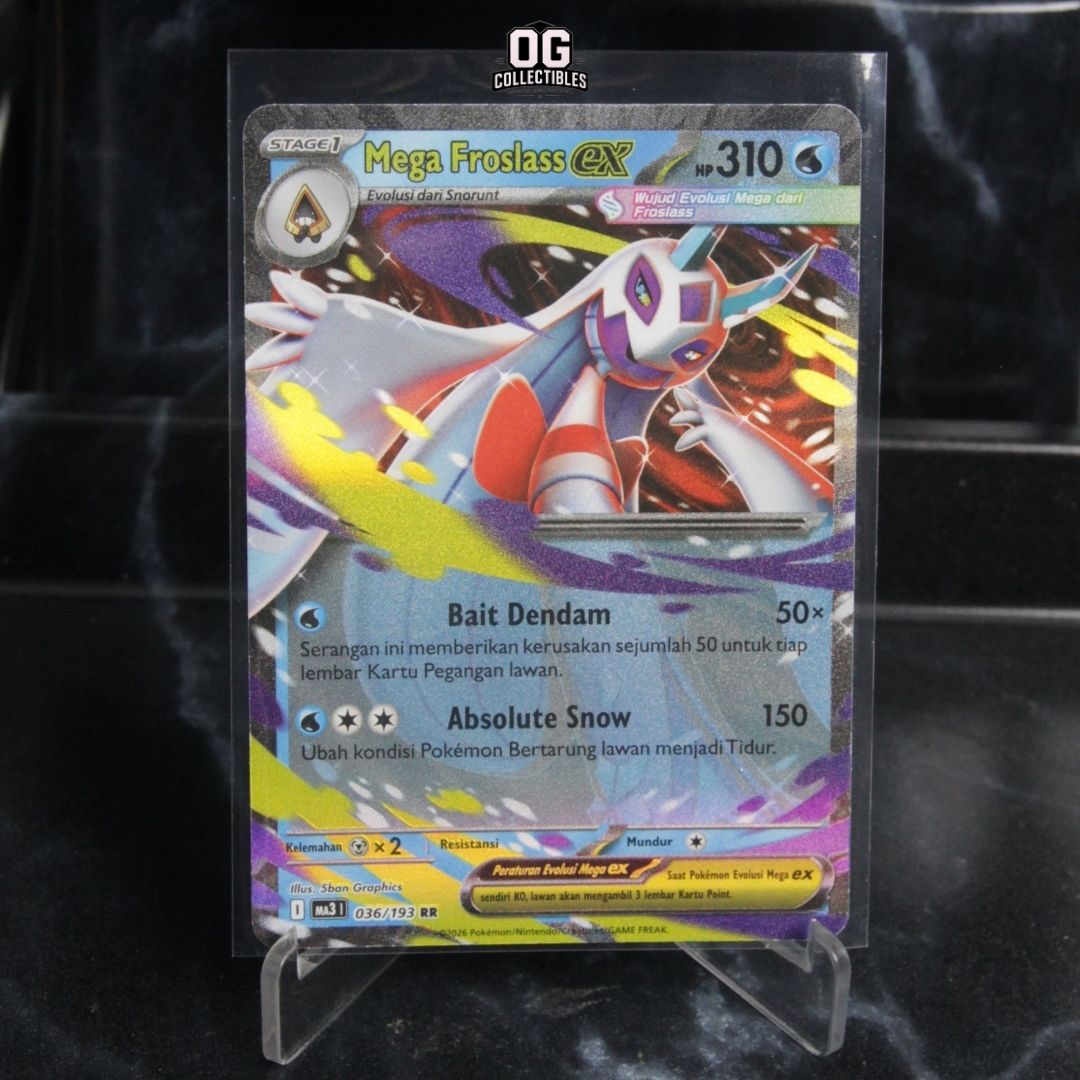 Pokemon TCG Mega Froslass ex RR M2a 036/193 High Class Pack Mega Dream ex