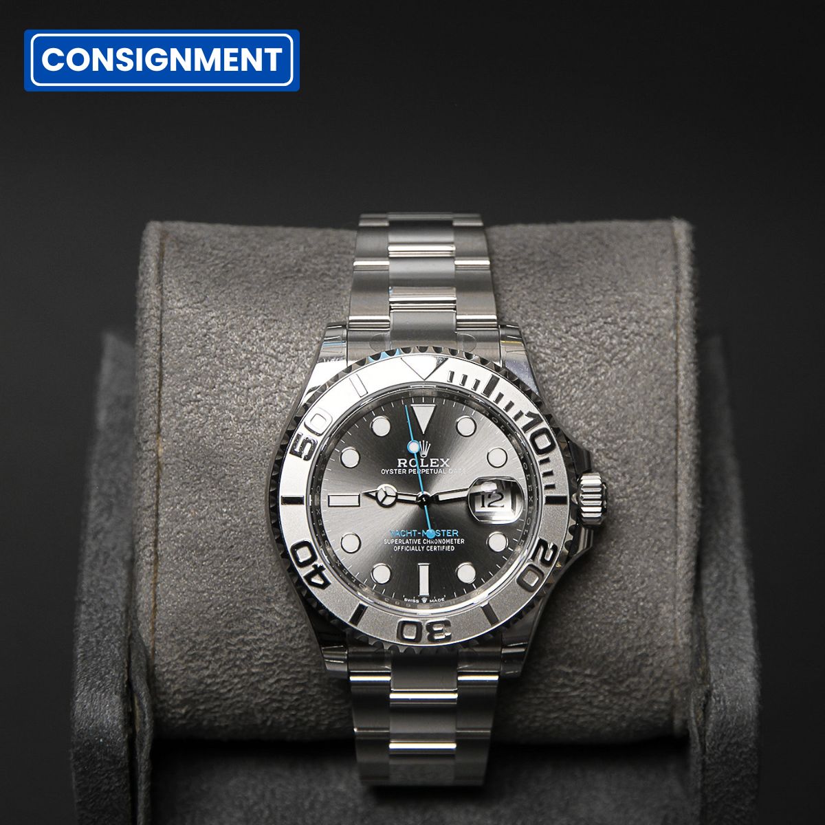 Yacht Master 40 Slate Dial Platinum 126622