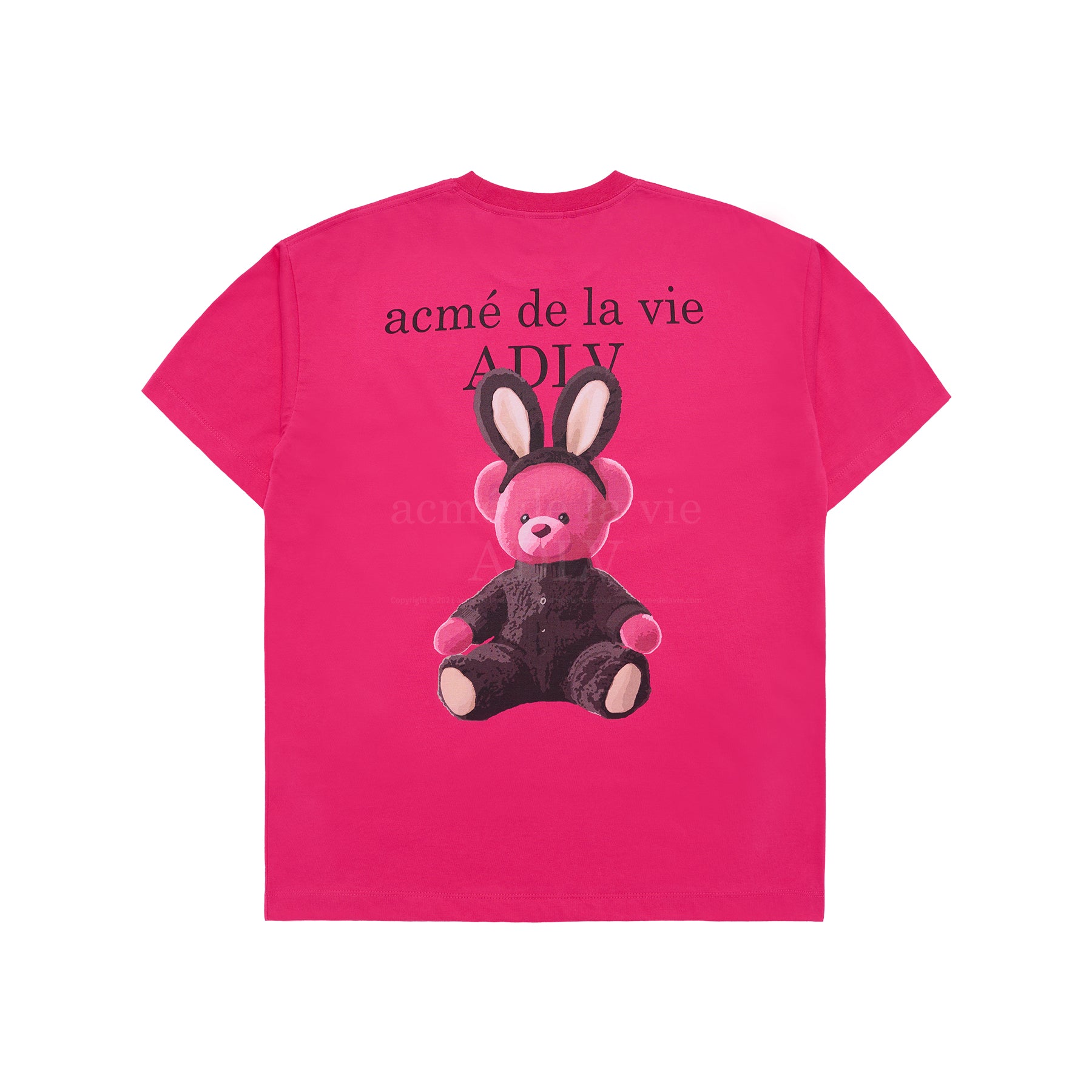 Acme De La Vie ADLV Rabbit Bear Doll Logo T-Shirt