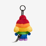 POP MART Crybaby Cheer Up Baby Rainbow Plush Doll Pendant