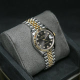Datejust 31 Dark Grey Dial Diamond 10 278273G