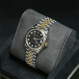 Datejust 31 Dark Grey Dial Diamond 10 278273G