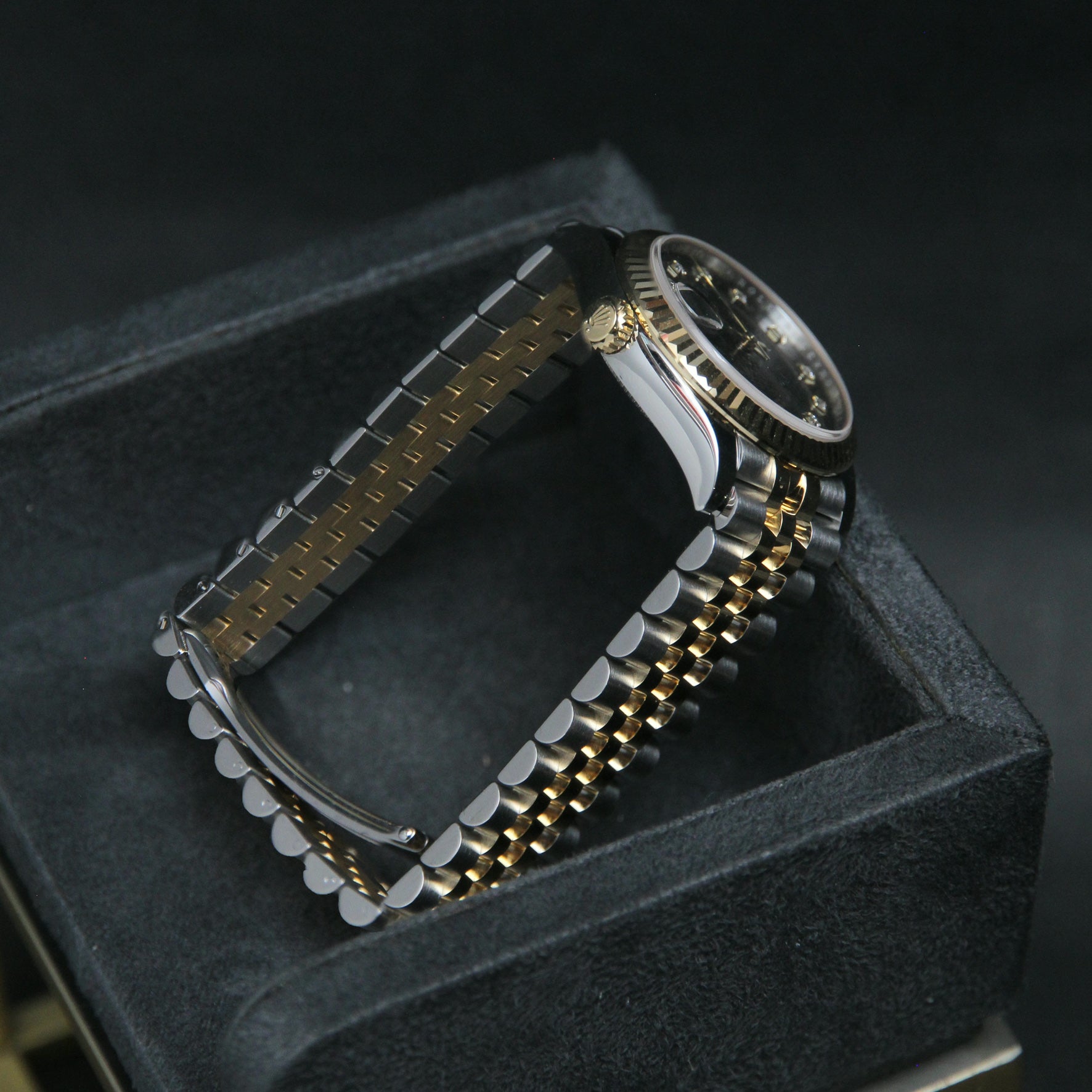 Datejust 31 Dark Grey Dial Diamond 10 278273G