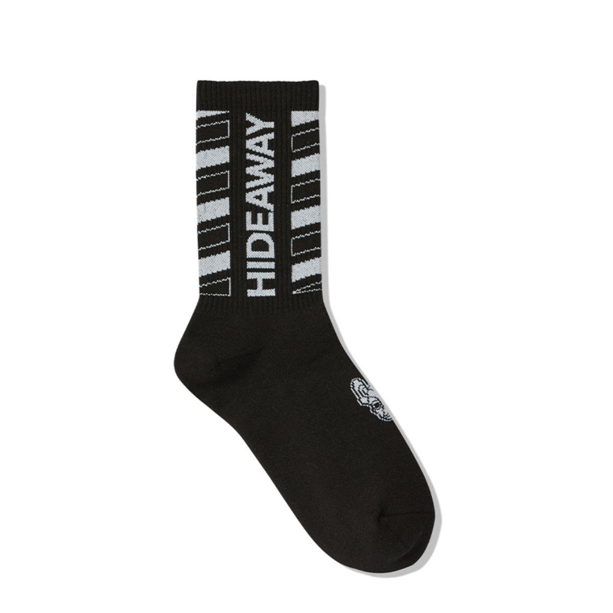 LifeWork Striped Big Logo Crew Socks