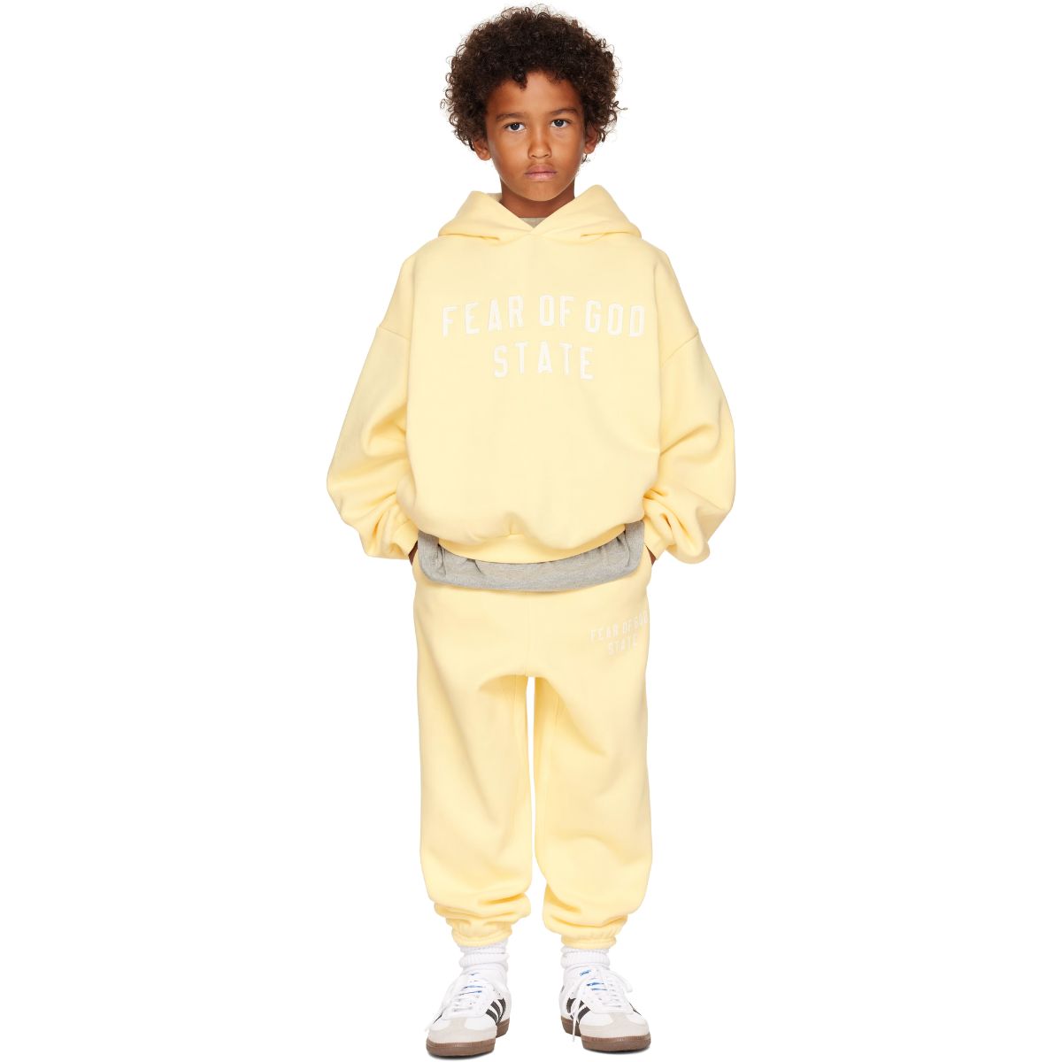 Fear Of God Essentials STATE Kids 90s Fit Fleece Hoodie