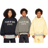 Fear Of God Essentials STATE Kids 90s Fit Fleece Hoodie