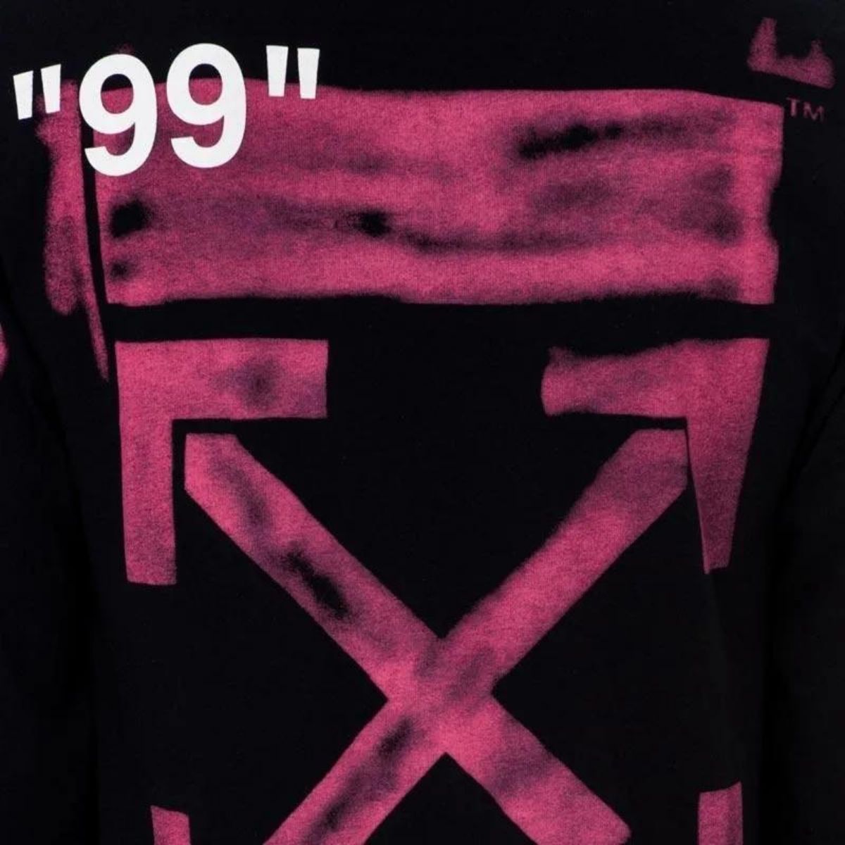 Off White Stencil Long Sleeve T-Shirt T-shirt