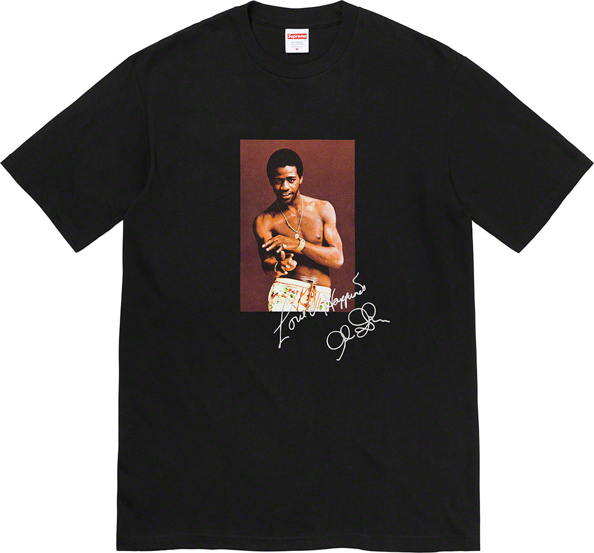 Supreme AL Green T-shirt Black