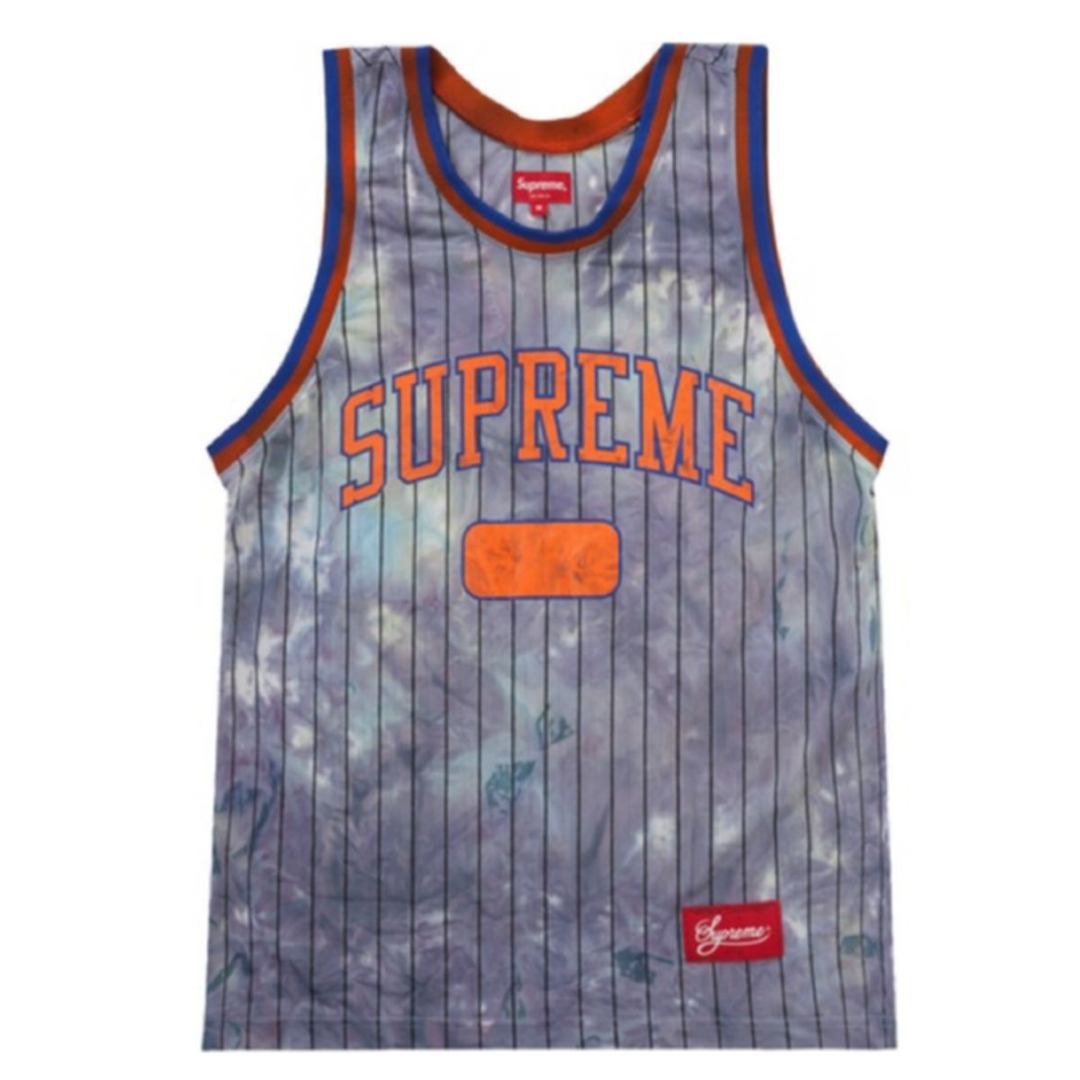 Supreme Dyed Basketball Jersey Royal