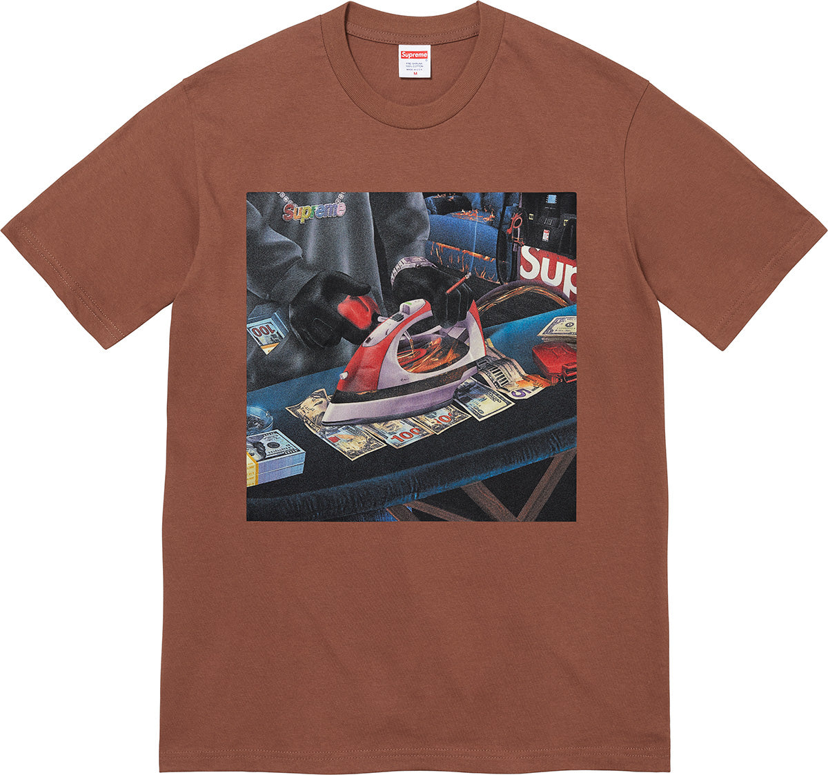 Supreme Gas T-shirt Brown