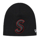 Supreme New Era S Logo Beanie Black