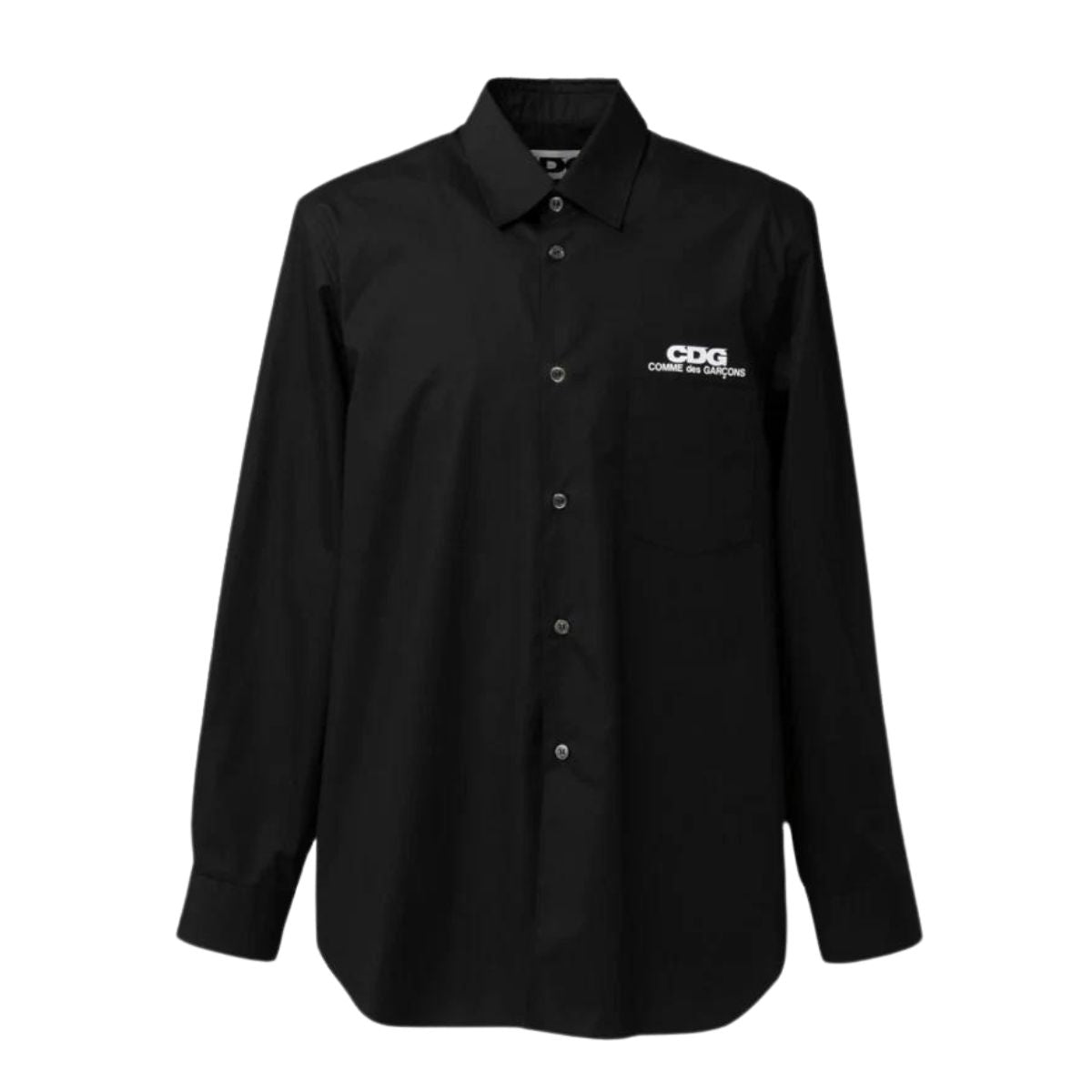 Comme De Garcons CDG Small Logo Black Shirt