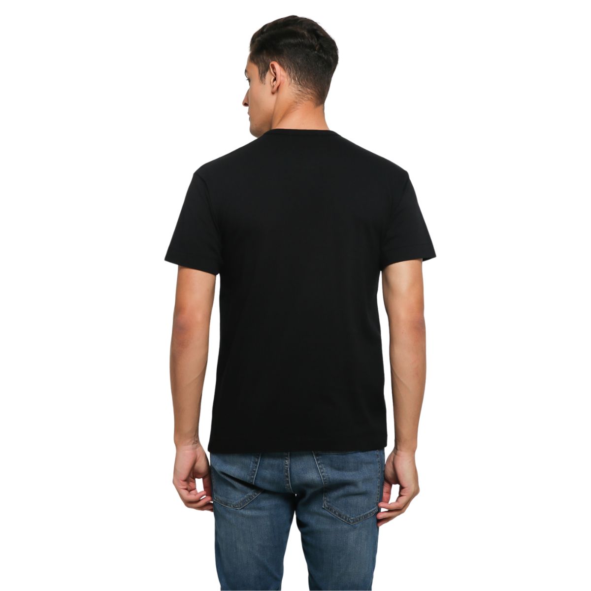 Comme Des Garcons Circle Logo Black T-shirt