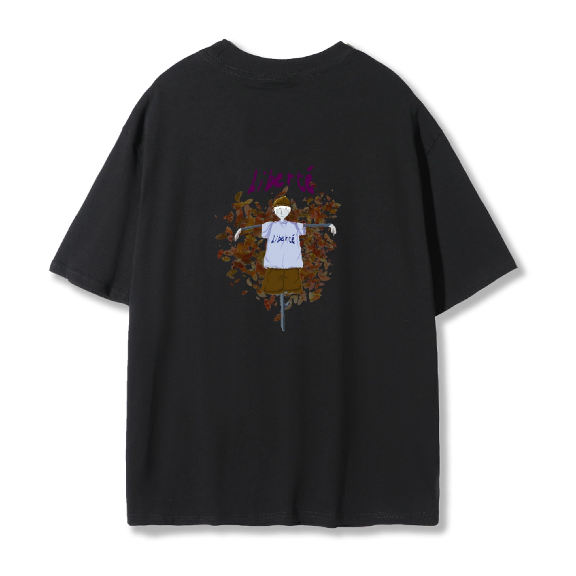 Fier De Moi Scarecrow T-Shirt Black