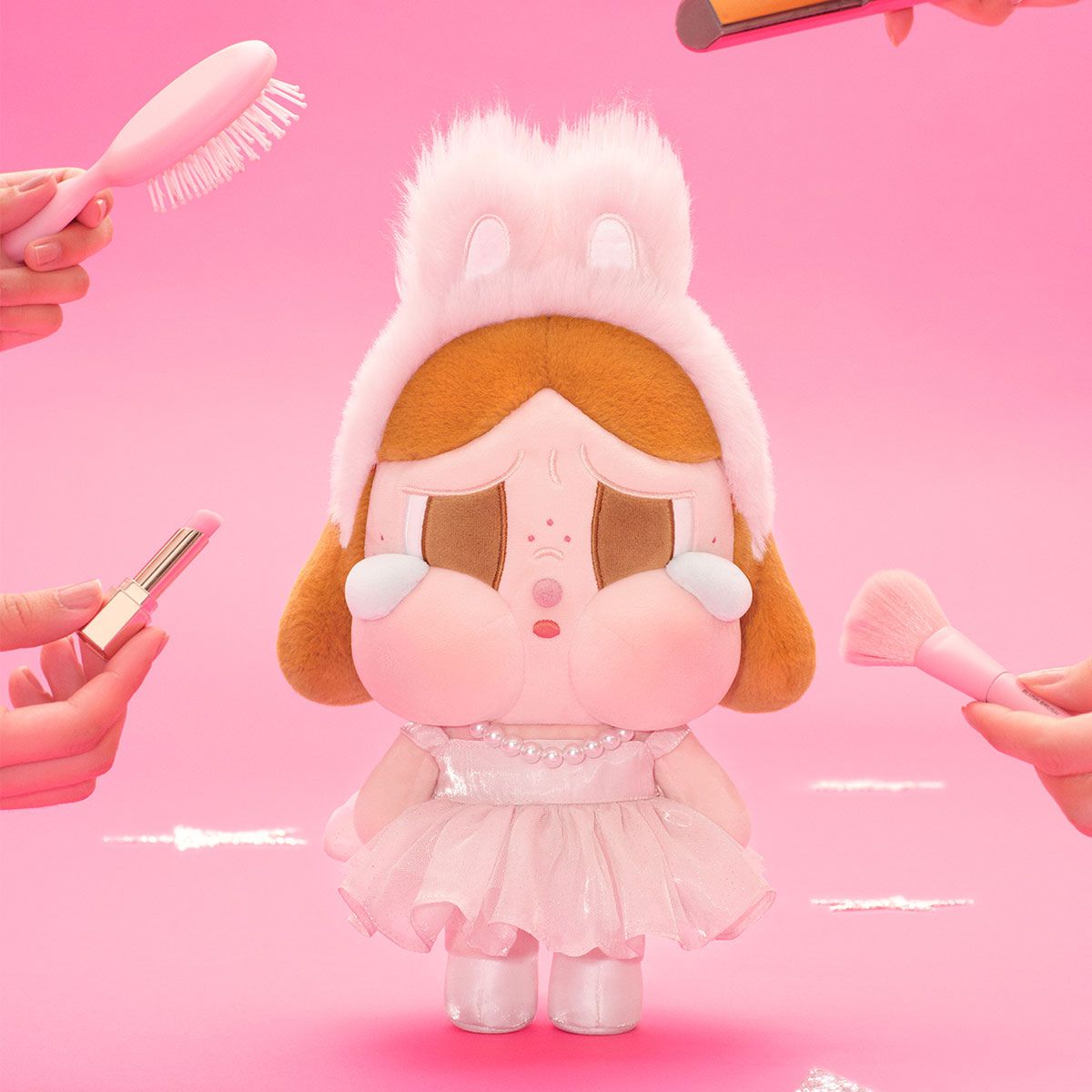 Pop Mart Crybaby Shiny Shiny Series Plush Doll
