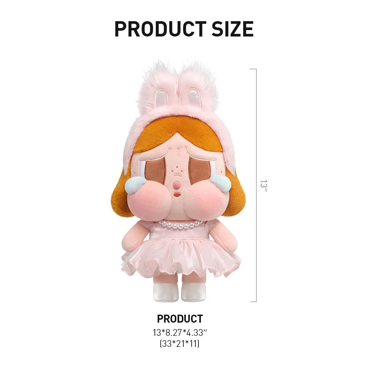 Pop Mart Crybaby Shiny Shiny Series Plush Doll