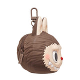 Pop Mart Labubu Brown Silicone Earphone Airpods Case Bag Charm