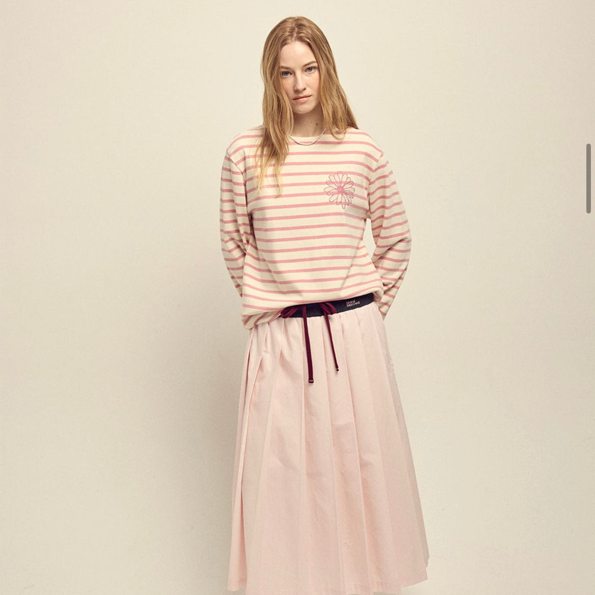 Mardi Marcredi Long Sleeve Stripe T-Shirt