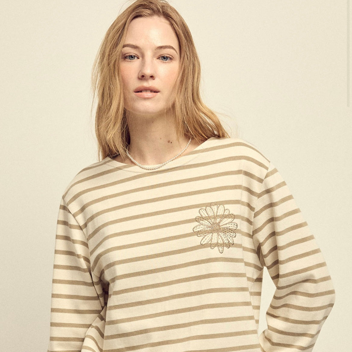 Mardi Marcredi Long Sleeve Stripe T-Shirt