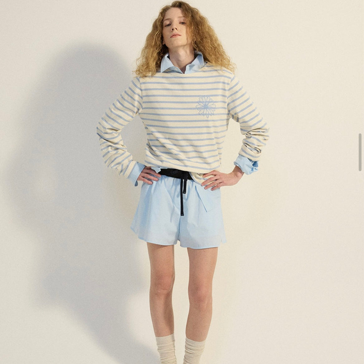 Mardi Marcredi Long Sleeve Stripe T-Shirt