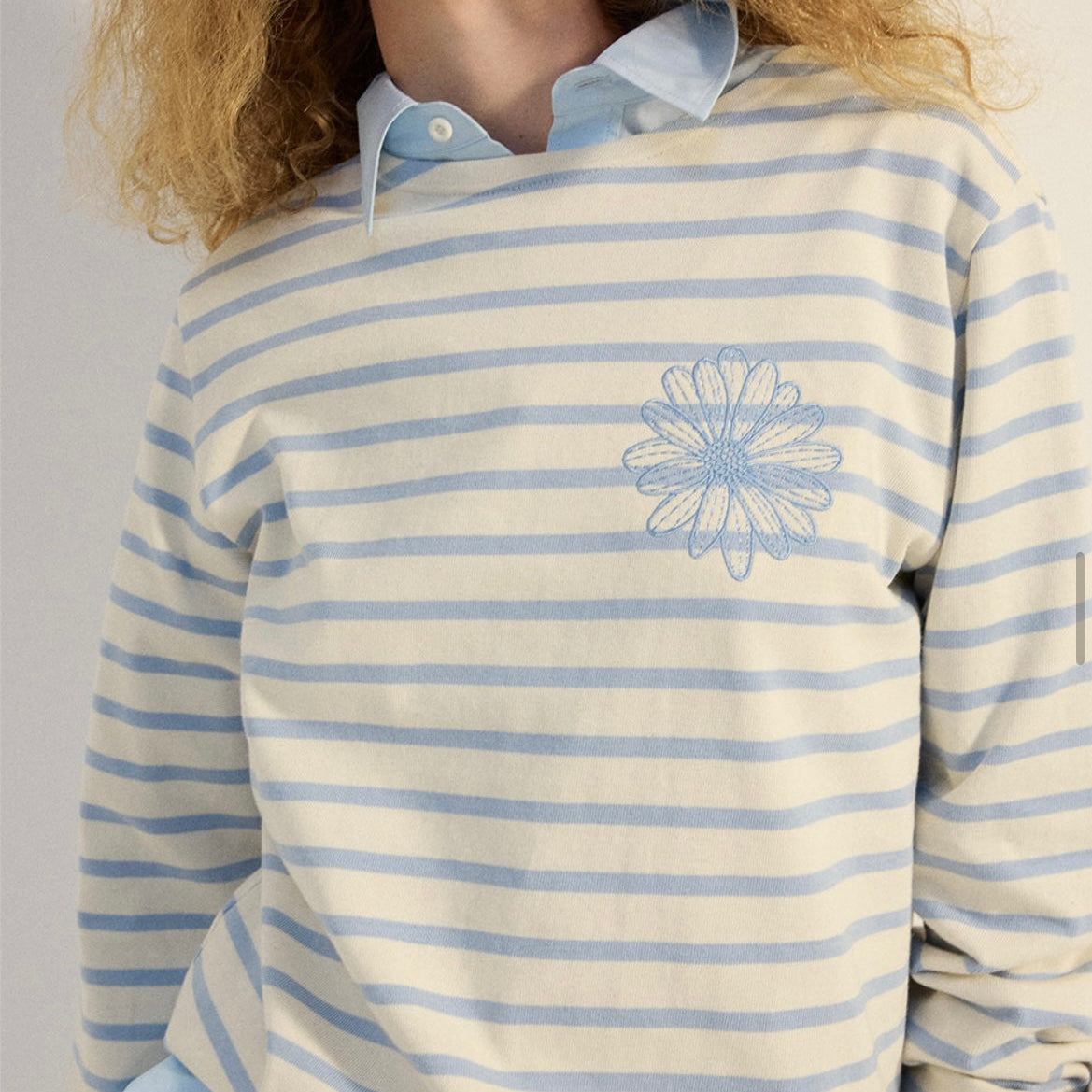 Mardi Marcredi Long Sleeve Stripe T-Shirt
