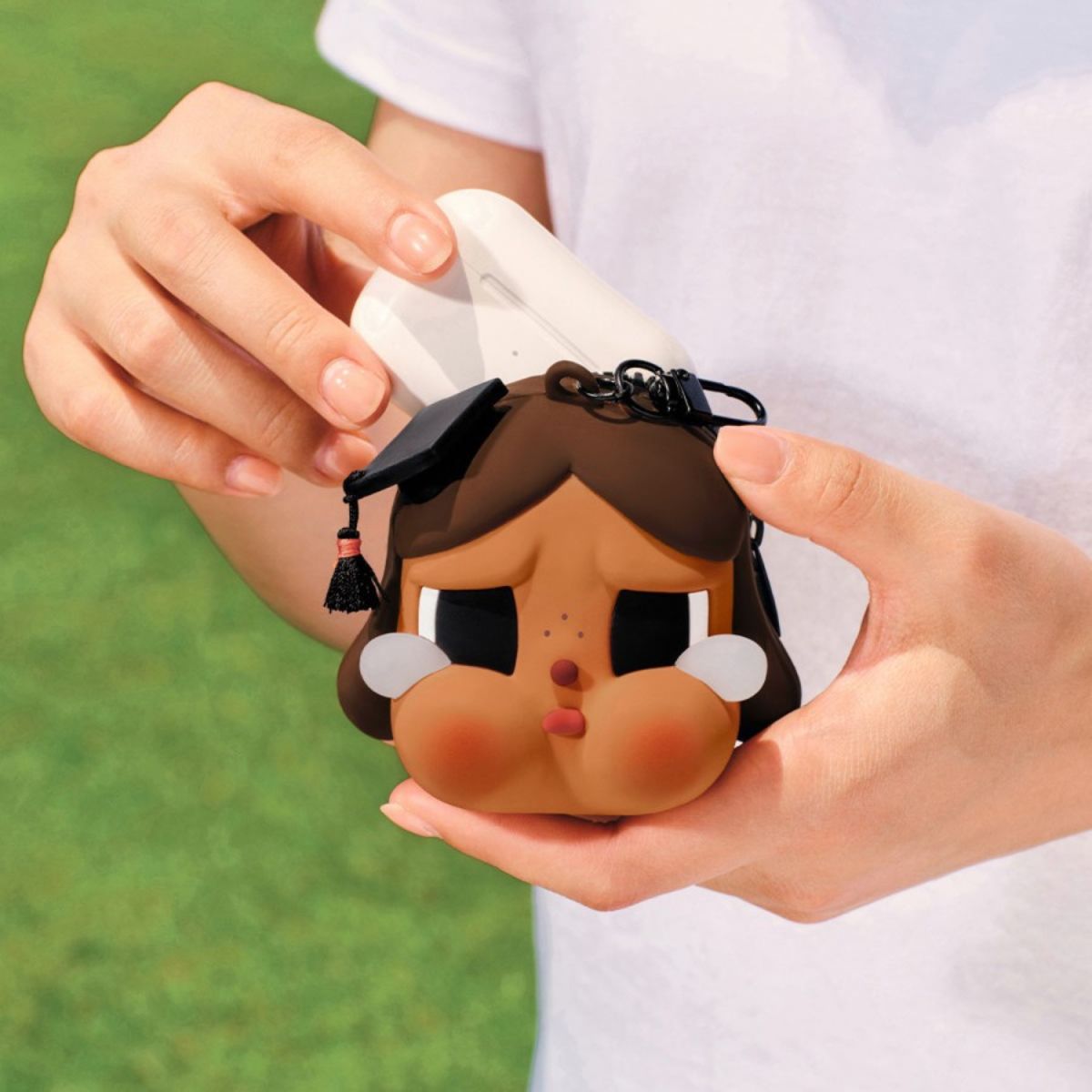 Pop Mart CryBaby Sunset Club Earphone Airpods Case