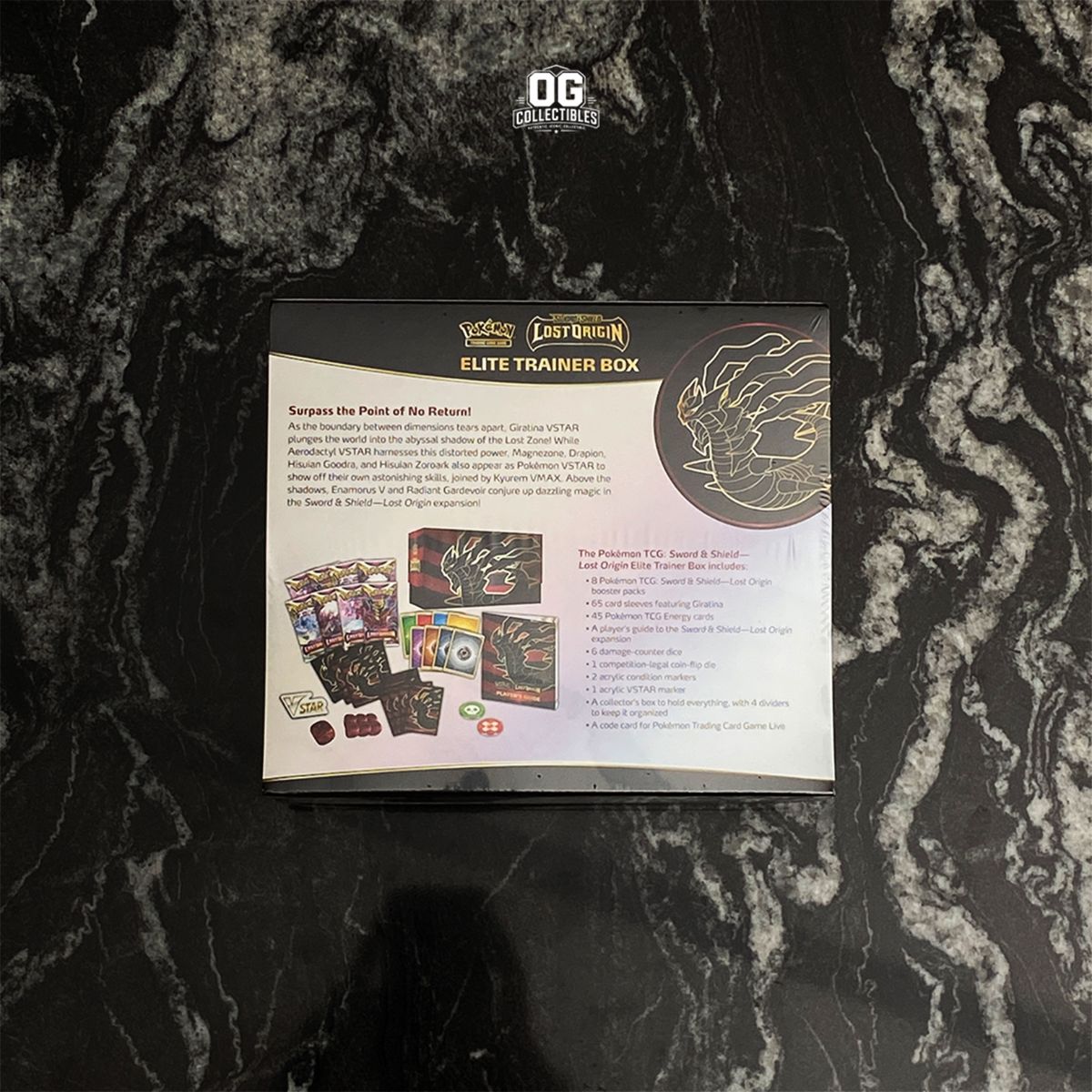 Pokemon TCG Sword & Shield Lost Origin Elite Trainer Box ETB – True OG