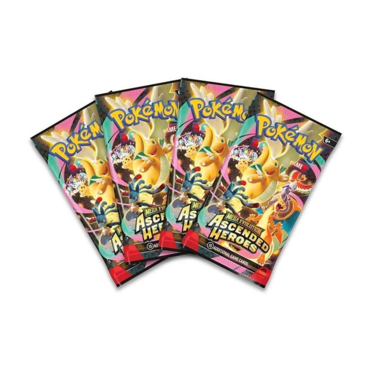 Pokemon TCG Mega Evolution Ascended Heroes Mega Meganium ex, Mega Emboar ex, and Mega Feraligatr ex Boxes