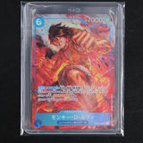 One Piece Card Game Monkey D Luffy OP02-062 Parallel SR Paramount War Japan NM