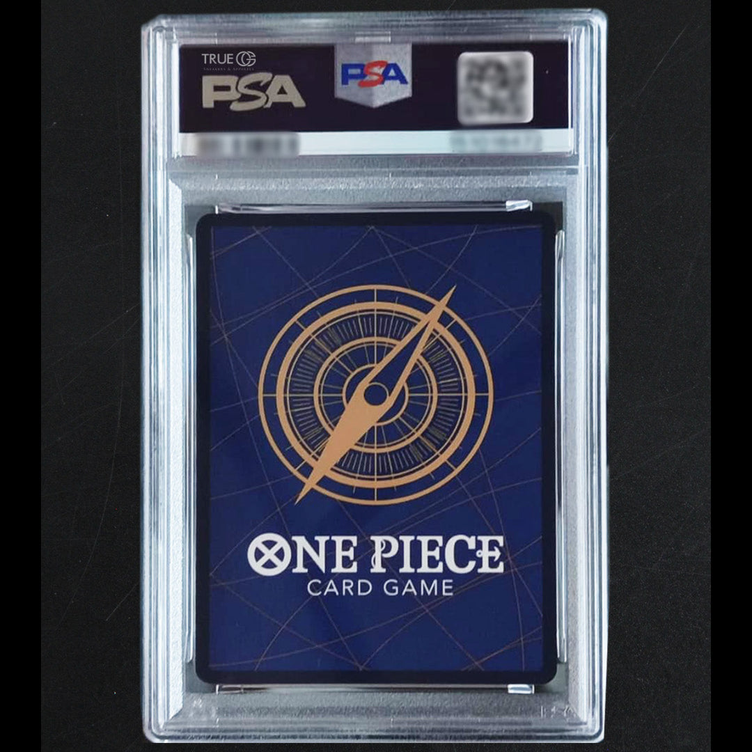 One Piece PSA 10 OP09-004 Shanks Silver Background SR-SPC