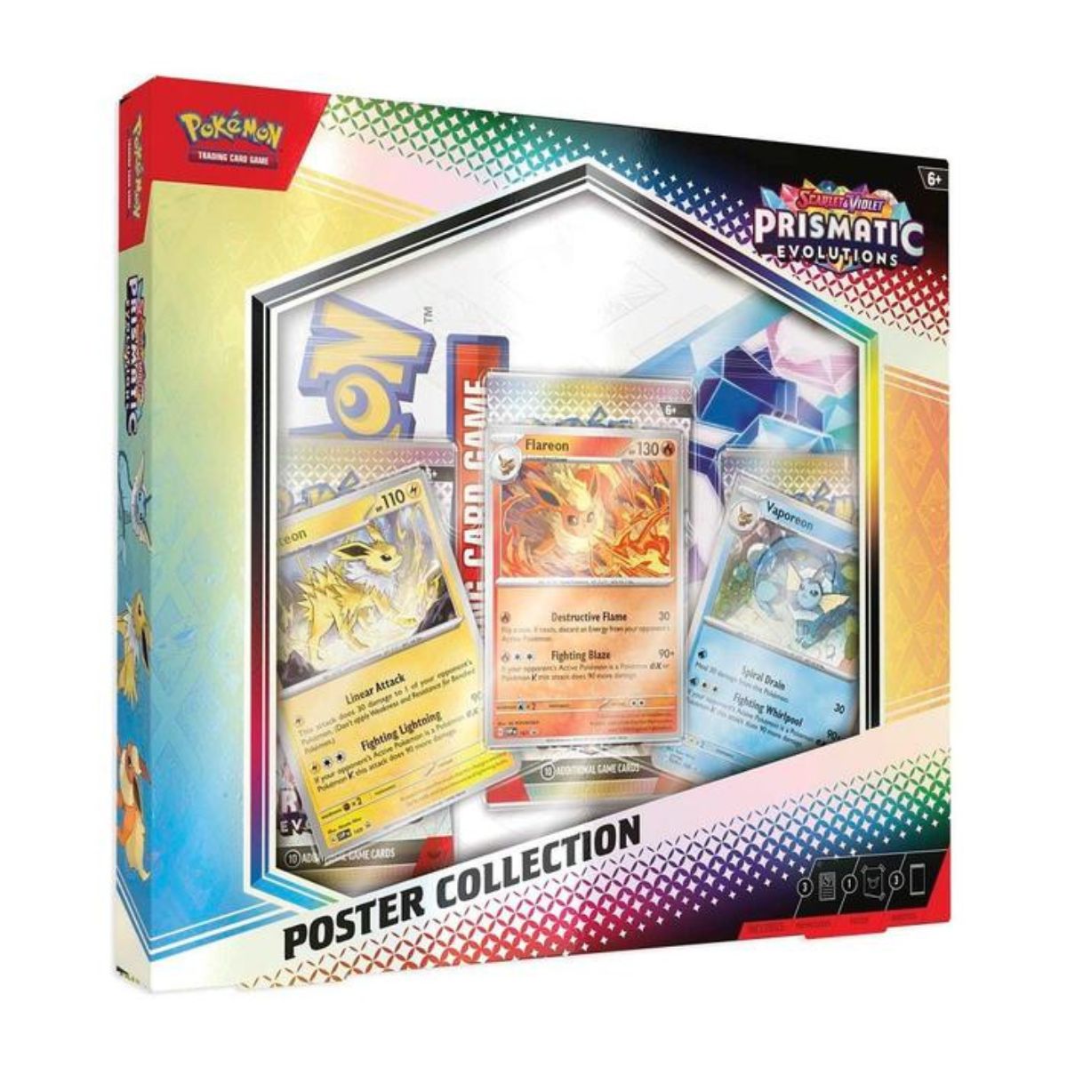 Pokemon TCG Scarlet & Violet Prismatic Evolutions Poster Collection