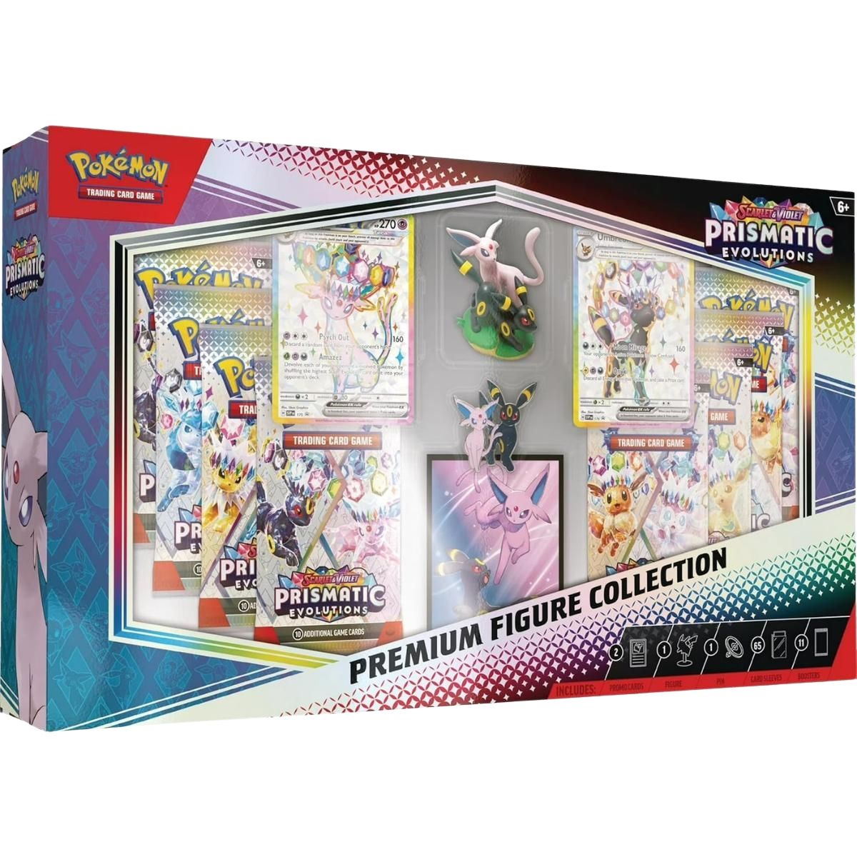 Pokemon TCG Scarlet & Violet Prismatic Evolutions Premium Figure Collection