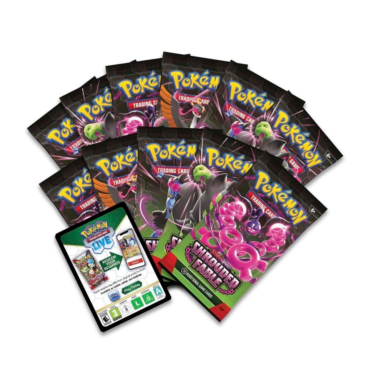 Pokemon TCG Scarlet & Violet Shrouded Fable Elite Trainer Box