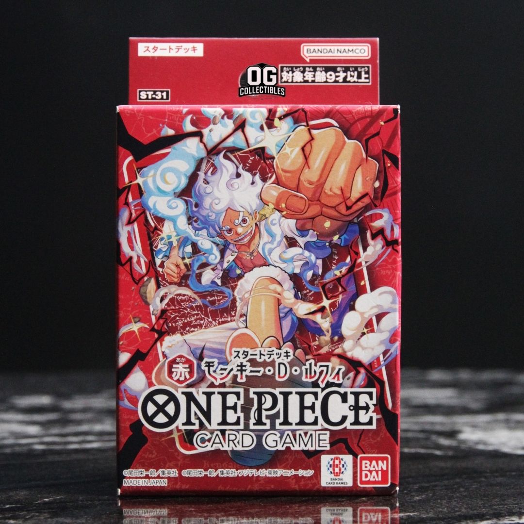 One Piece Card Game Start Deck ST-31 Red Monkey.D.Luffy