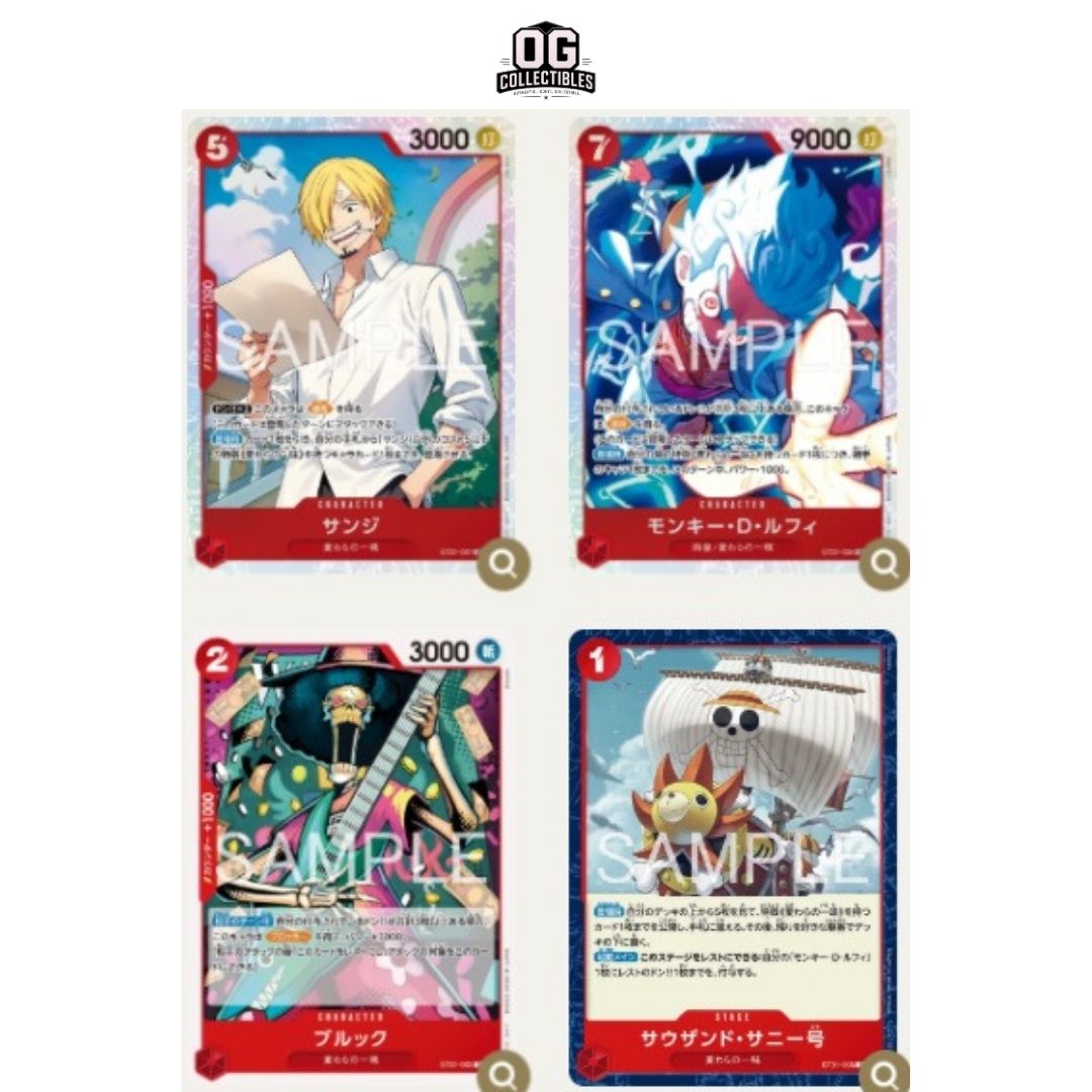 One Piece Card Game Start Deck ST-31 Red Monkey.D.Luffy