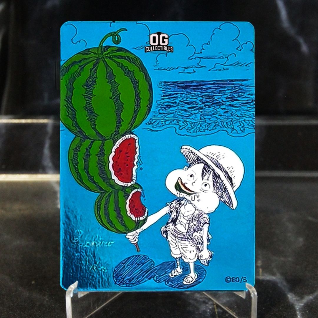One Piece Card Natsucomi 2026 One Piece Metakira Card Eiichiro Odasign