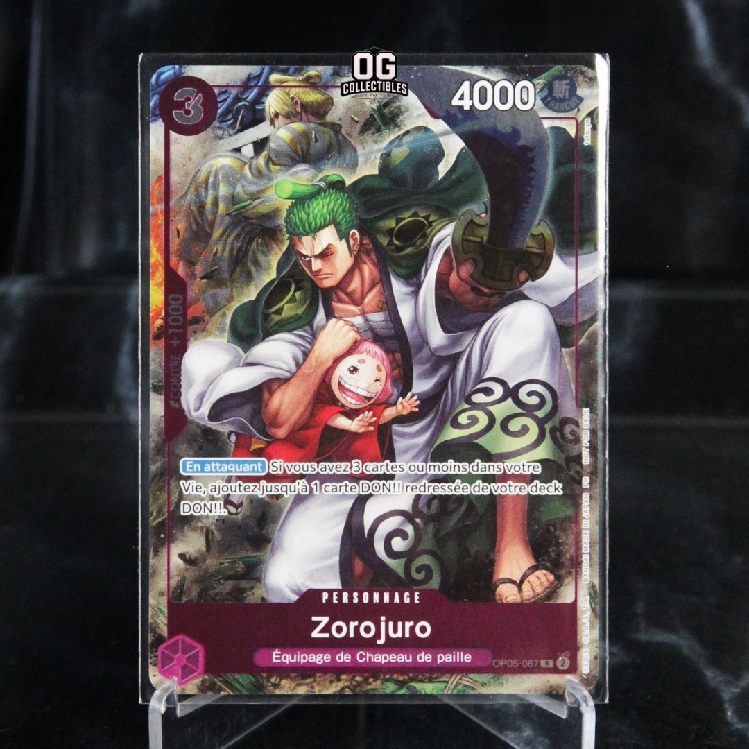 One Piece Card OP05-067 Zoro-Juurou R [EN] 1st Anniversary French Promotional Card Judge Pack Vol.3