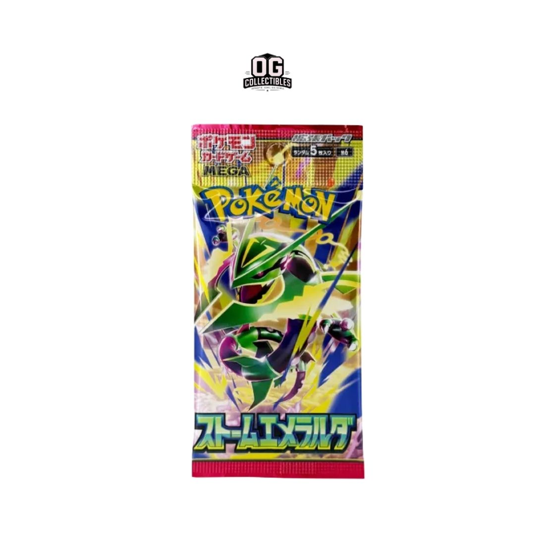 Pokemon TCG Card Game MEGA Expansion Pack Storm Emeralda Box