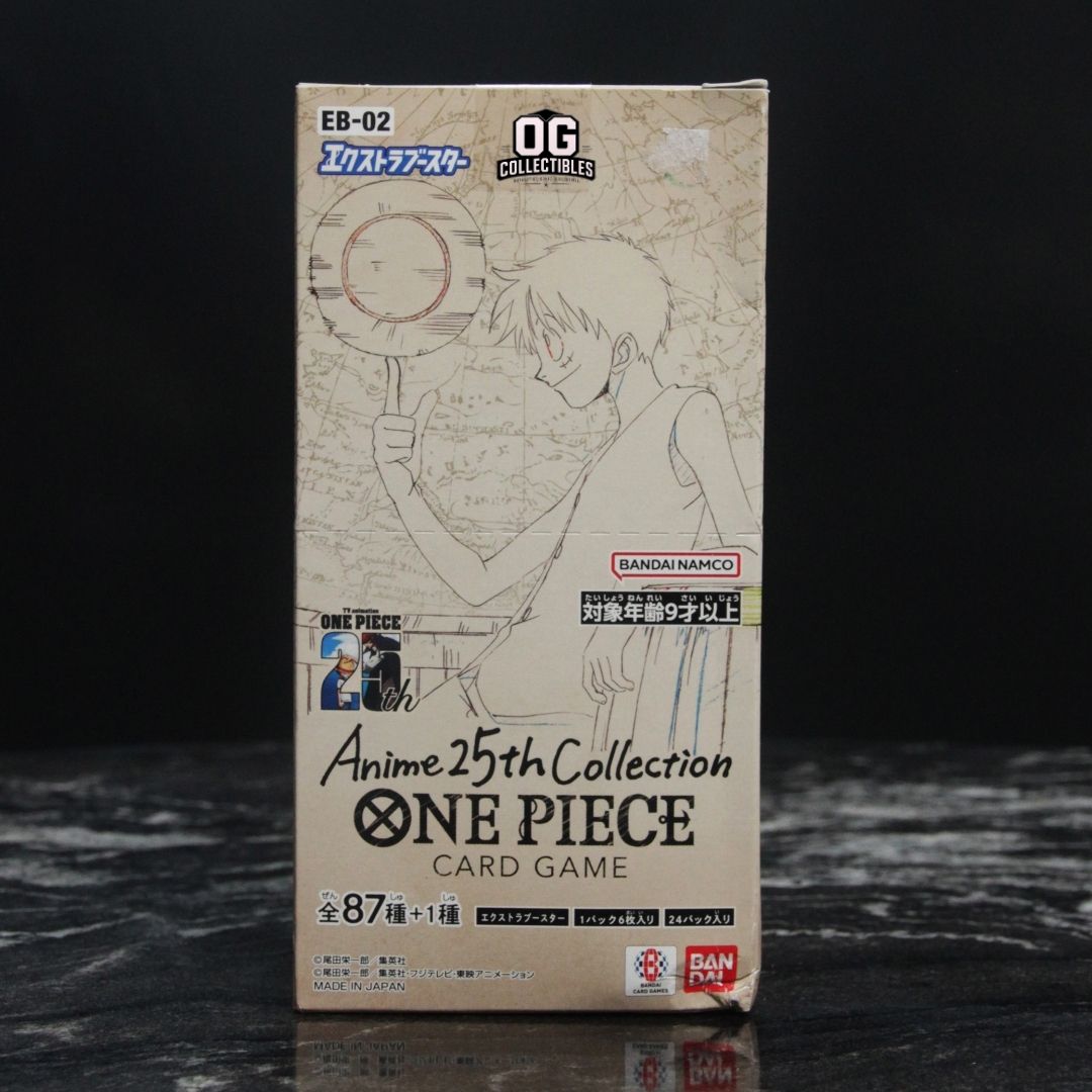One Piece Card Game EB-02 Extra Booster Anime 25th Collection Box