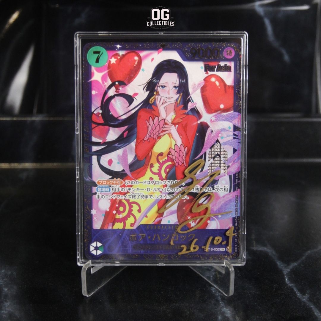 One Piece Card Boa Hancock SR Winner Prize OP16-032 Promotional Card Flagship Battle 2026 July