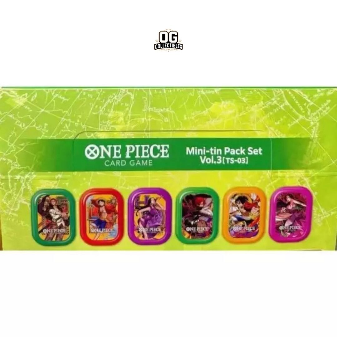 One Piece Card Game Mini-Tin Pack Set vol.3