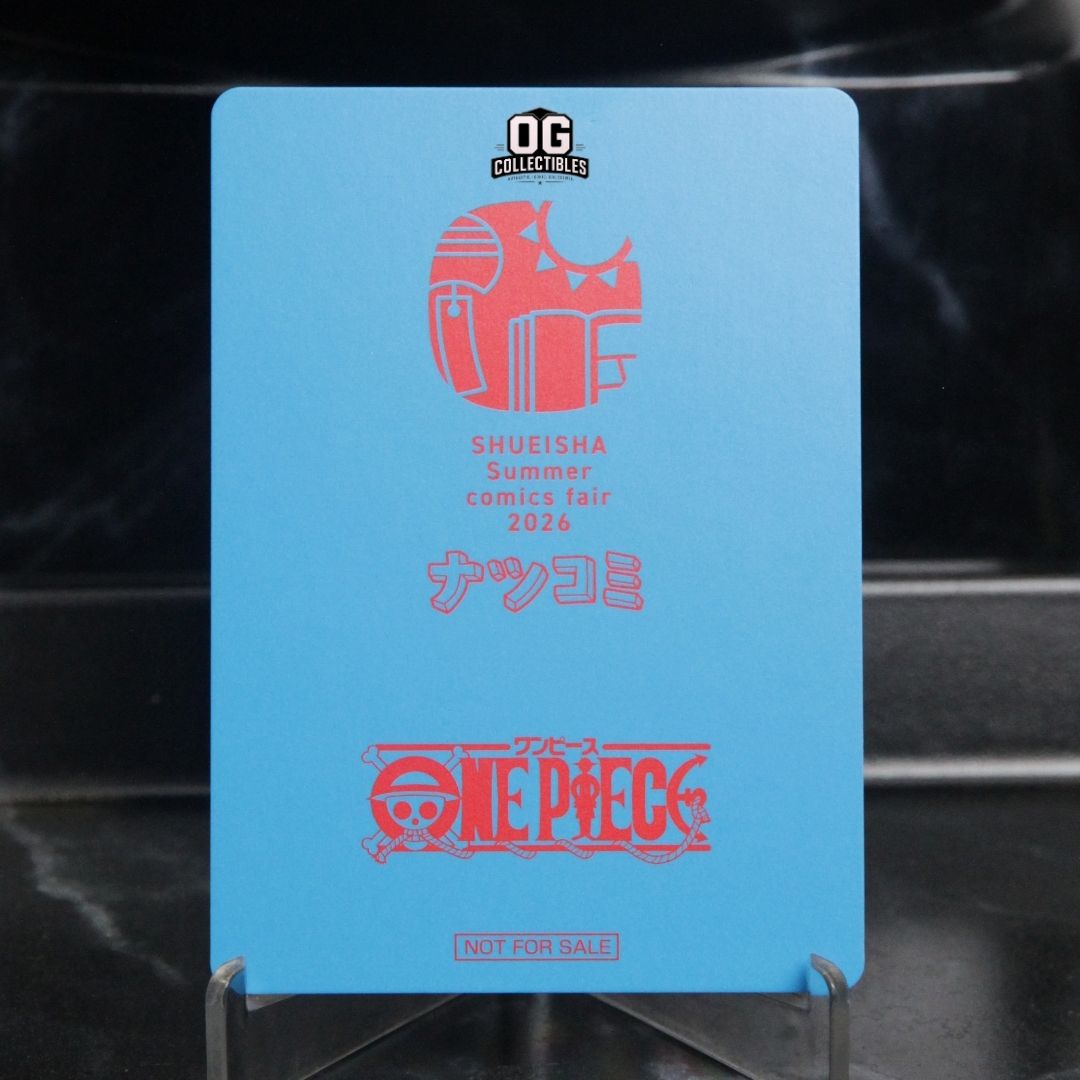 One Piece Card Natsucomi 2026 One Piece Metakira Card Eiichiro Odasign