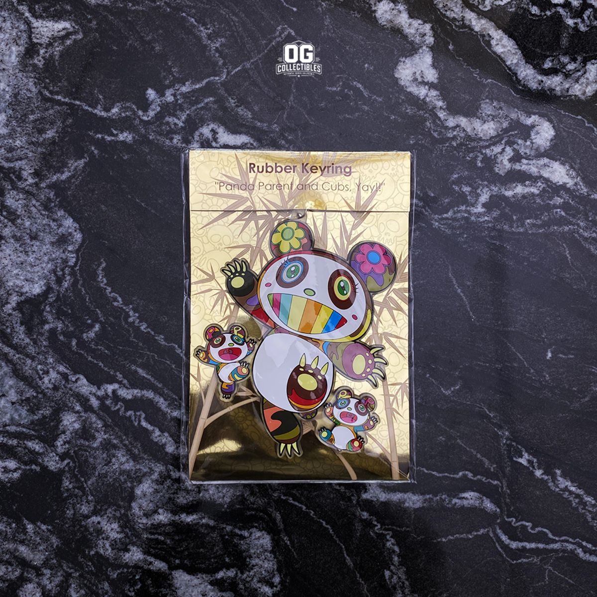 Takashi Murakami Rubber Keyring