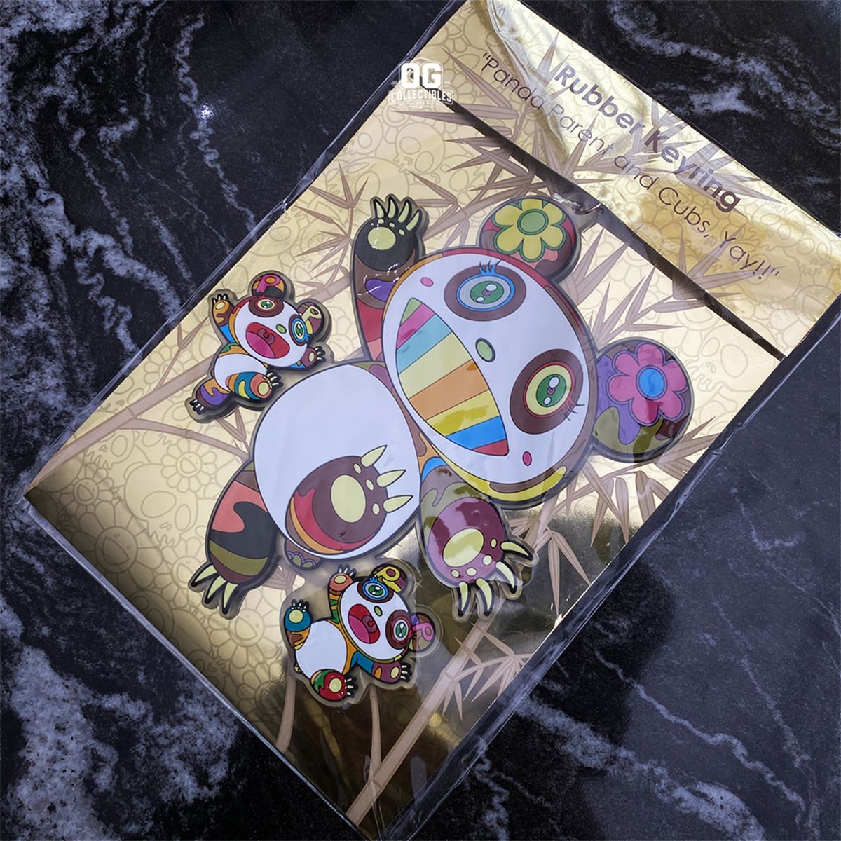 Takashi Murakami Rubber Keyring