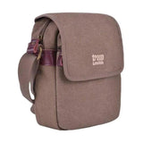 Troop London Canvas Shoulder Bag Brown