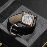 Cartier Tank Must SolarBeat Small Steel Black Calfskin Leather WSTA0119