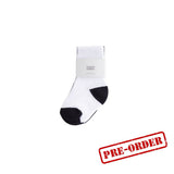 Kith Baby Toddler Classic Crew 2-Pack Socks White