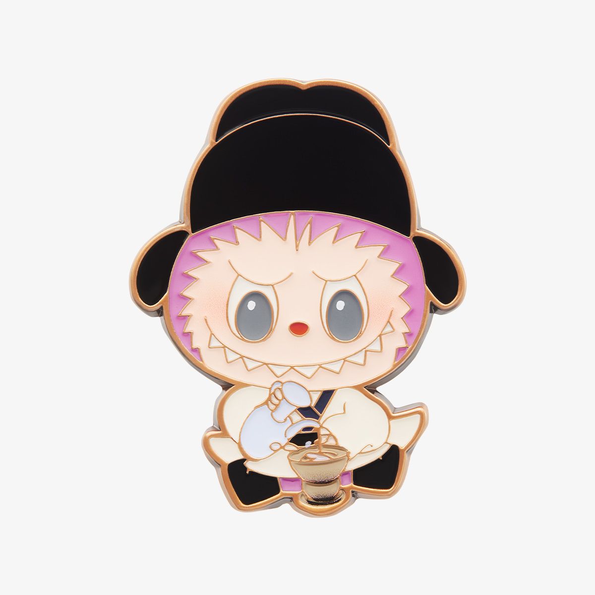 Pop Mart Labubu The Monsters Let's Have Fun Together Badge