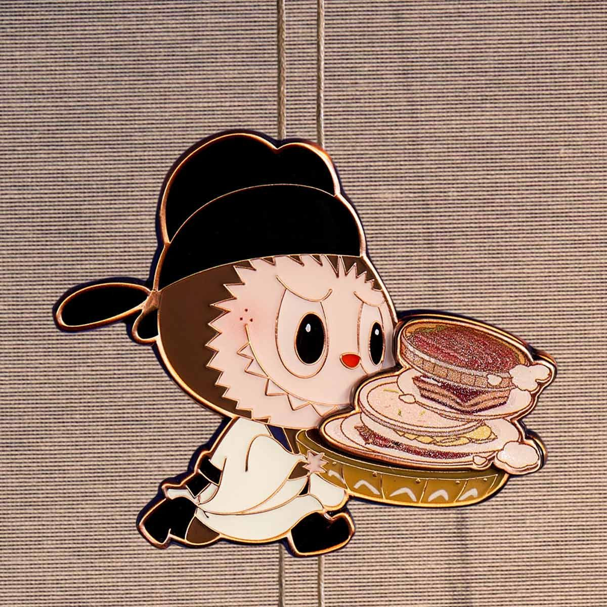 Pop Mart Labubu The Monsters Let's Have Fun Together Badge